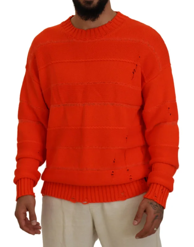 Men's Sweaters for Everyday WearDsquared² Cotton Long Sleeves Men Pullover Men's Sweater (Pre-Owned) Men's Sweaters for Everyday WearDsquared² Cotton Long Sleeves Men Pullover Men's Sweater (Pre-Owned)
