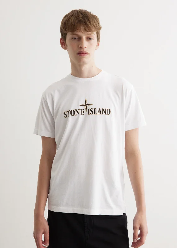 Men's Shirts with TiesRubberised Logo T-Shirt
