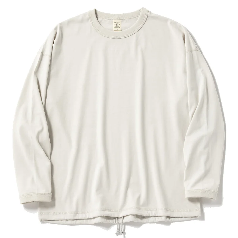 Men's Shirts with Adjustable CuffsJackman Grace Himo L/S T-Shirt Rosin White