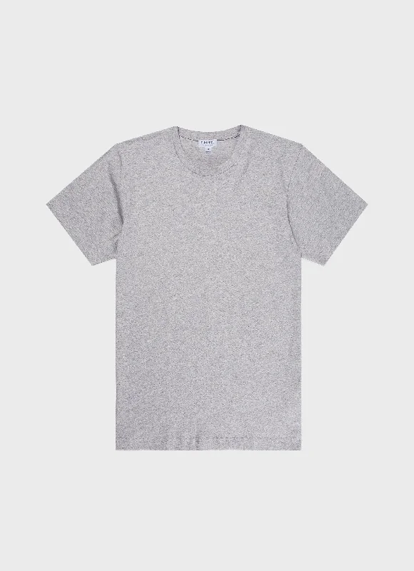 Men's Shirts with Custom MonogramsMen's Riviera T-shirt in Grey Melange