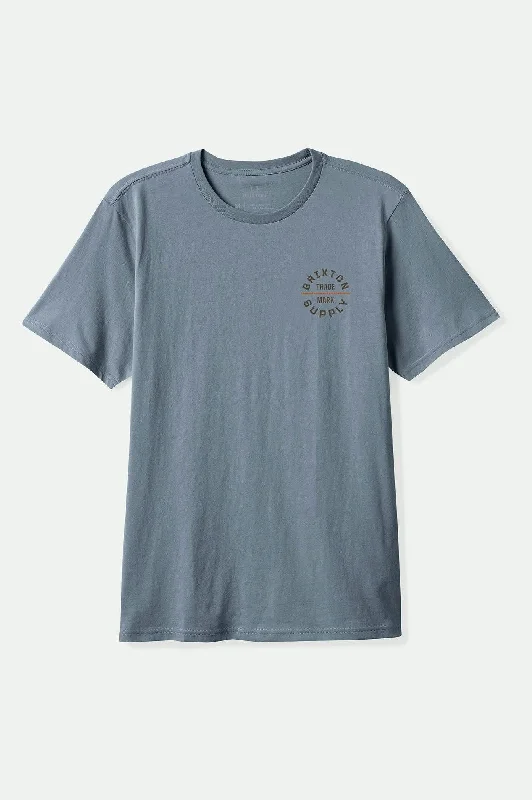 Men's Shirts with Button-Down CollarsOath V S/S Standard T-Shirt - Basalt/Dark Brown/Rust Men's Shirts with Button-Down CollarsOath V S/S Standard T-Shirt - Basalt/Dark Brown/Rust