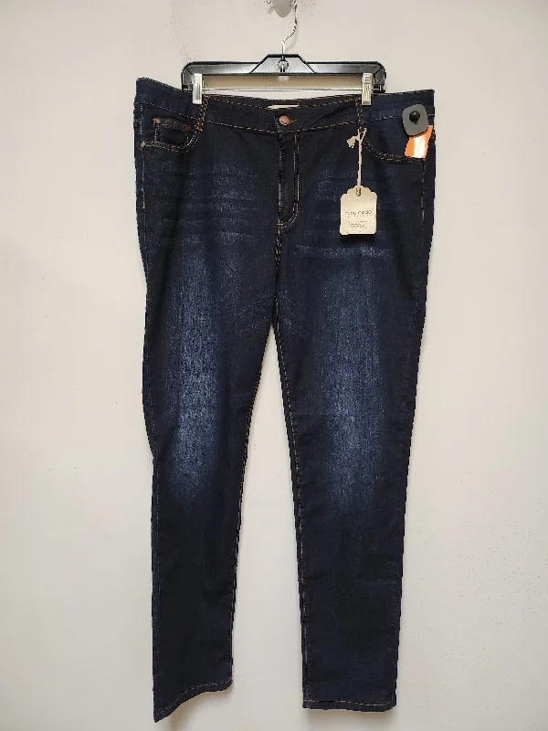 Men's Tapered JeansJeans Straight By Clothes Mentor In Blue Denim, Size: 20