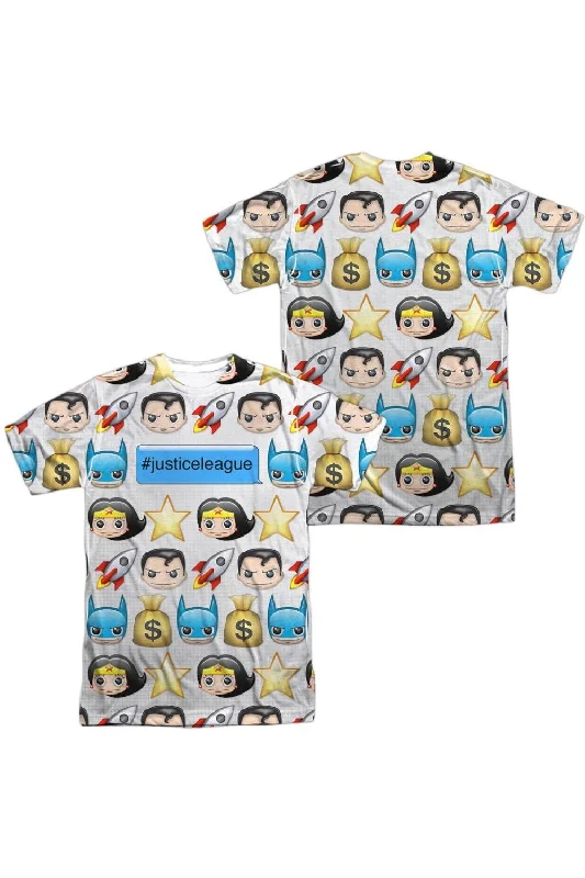 Men's Shirts with Striped PatternsDC Comics Hashtag (Front/Back Print) Short Sleeve Adult Poly Crew Tee / T-Shirt Men's Shirts with Striped PatternsDC Comics Hashtag (Front/Back Print) Short Sleeve Adult Poly Crew Tee / T-Shirt