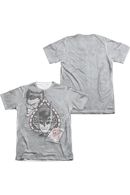 Classic Men's Button-Up ShirtsBatman Ace (Front/Back Print) Adult 65/35 Poly/Cotton Short Sleeve Tee / T-Shirt Classic Men's Button-Up ShirtsBatman Ace (Front/Back Print) Adult 65/35 Poly/Cotton Short Sleeve Tee / T-Shirt