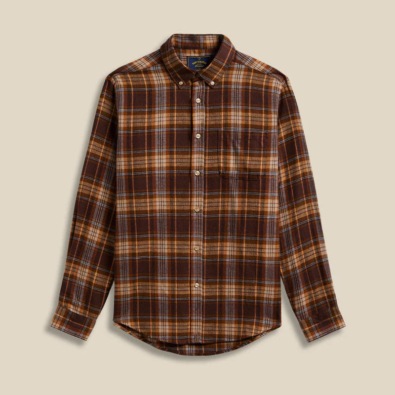 Men's Travel Shirts for Easy PackingApollo Shirt (Brown)