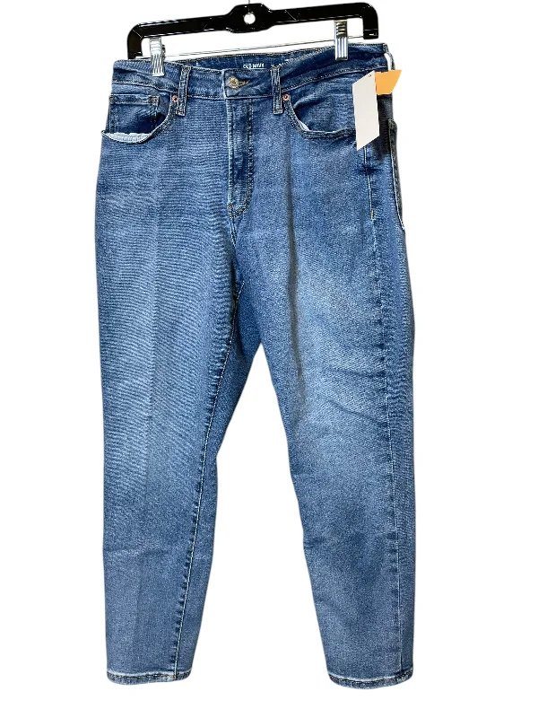 High-Waisted Men's JeansJeans Straight By Old Navy In Blue, Size: 12