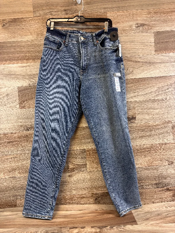 Winter Men's JeansJeans Straight By Old Navy In Blue Red & White, Size: 8l