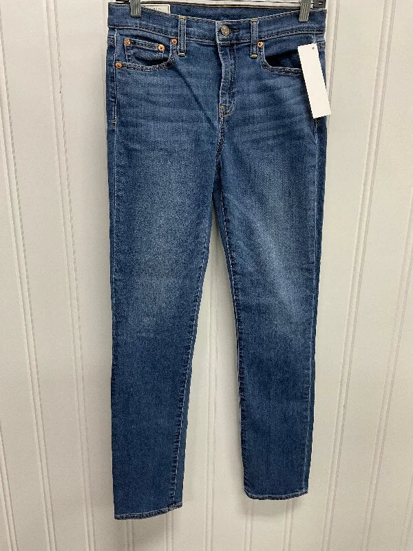 Mid-Waisted Men's JeansJeans Straight By Gap In Blue Denim, Size: 6l