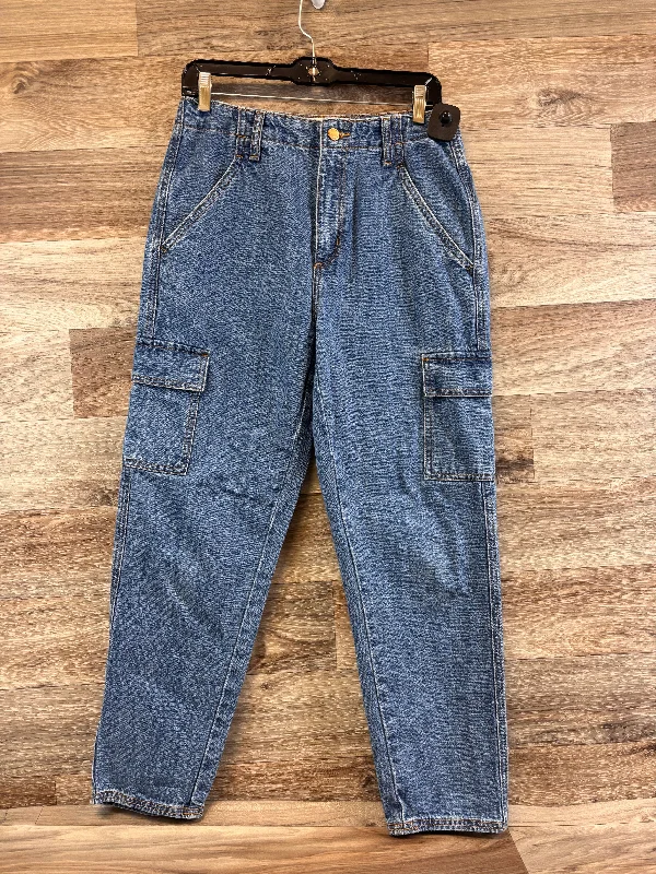 Baggy Cargo Men's JeansJeans Boyfriend By Universal Thread In Blue Denim, Size: 4