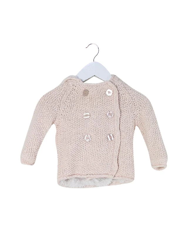 Men's Sweaters with Zippered PocketsThe Little Tailor Padded Knit Sweater 3-6M