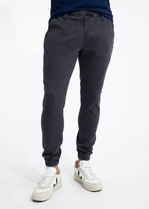 Men's Sweatpants for LoungingDuo Joggers | Grey Denim Wash