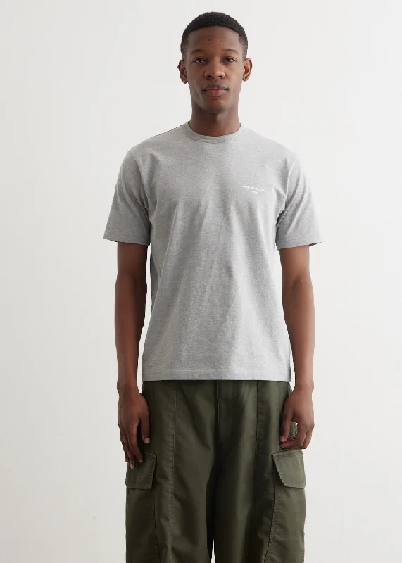 Men's Unique and Designer TopsCotton Jersey Logo T-Shirt