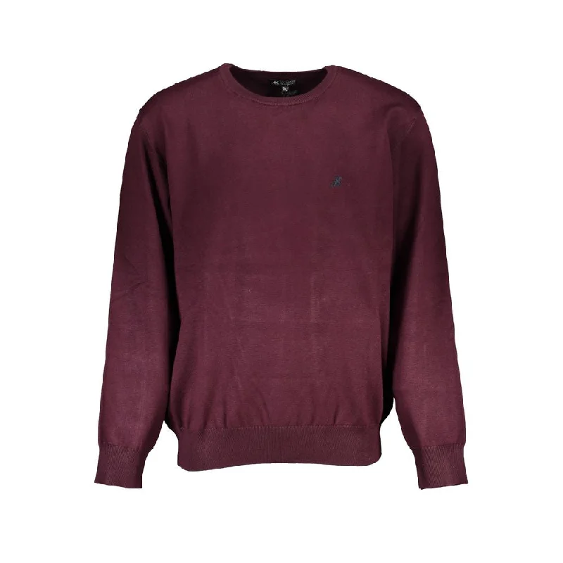 Fitted Men's Slim-Fit SweatersU.S. Grand Polo Nylon Men's Sweater