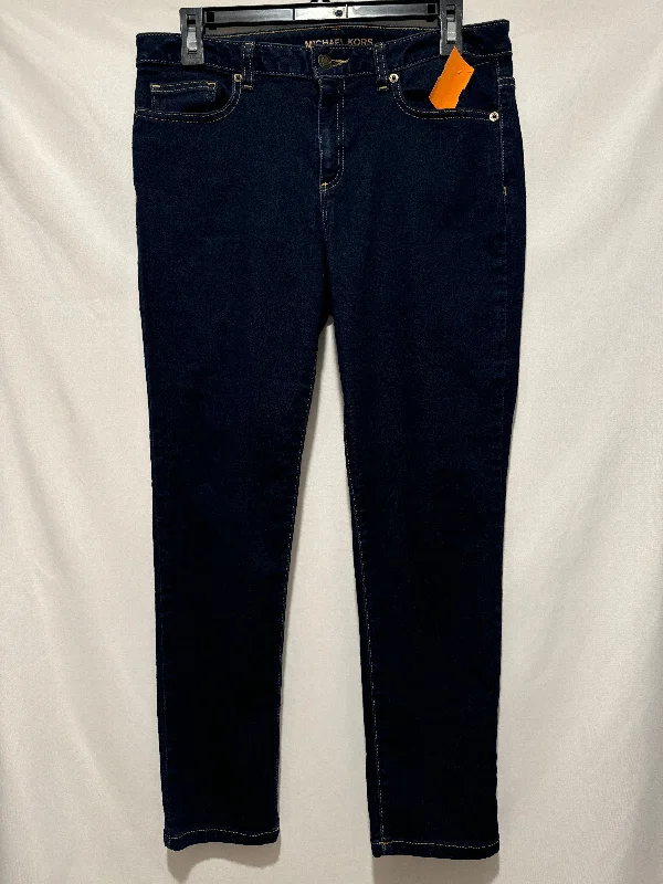 XXXL Men's JeansJeans Skinny By Michael By Michael Kors In Blue Denim, Size: 8