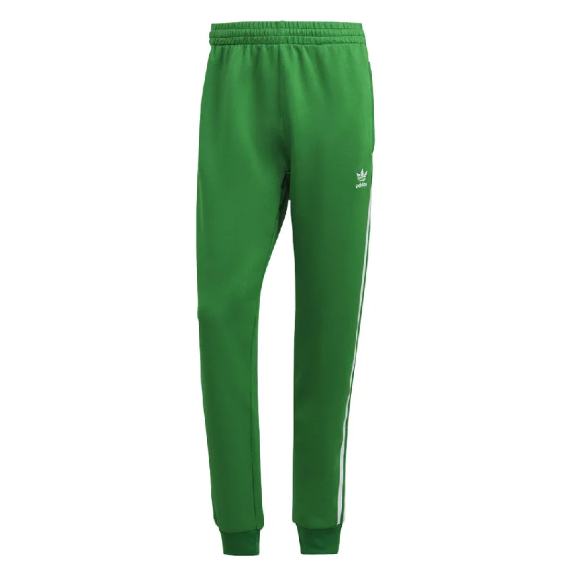 Men's Pants with Contrast Stitchingadidas - Men's Adicolor Classics+ SST Track Pant (IJ6999)