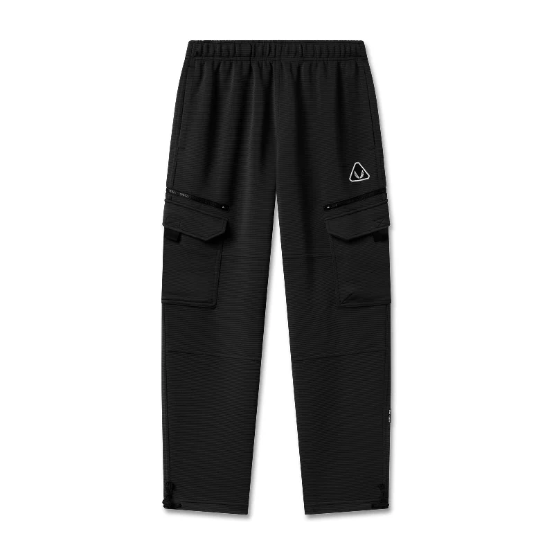 Men's Pants with Hidden Buttons1033. Deltapeak® Cargo Cinch Jogger - Black