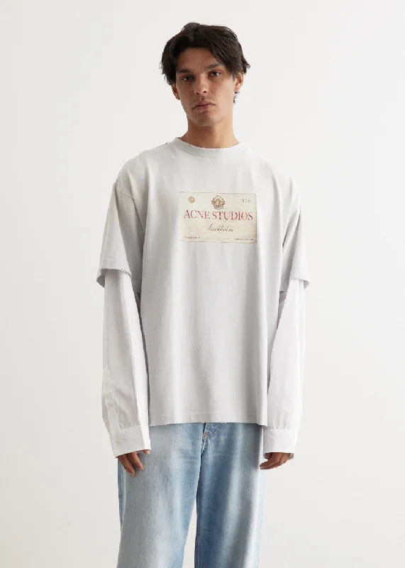 Men's Shirts with Antimicrobial TreatmentEdra Double T-Shirt