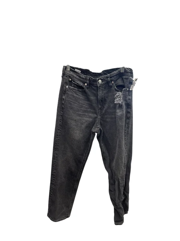 Durable Workwear Men's JeansJeans Boyfriend By American Eagle In Black Denim, Size: 8 Durable Workwear Men's JeansJeans Boyfriend By American Eagle In Black Denim, Size: 8
