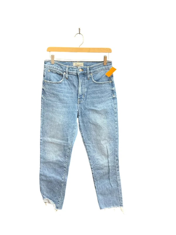 Men's Straight-Leg JeansJeans Straight By Madewell In Blue Denim, Size: 4