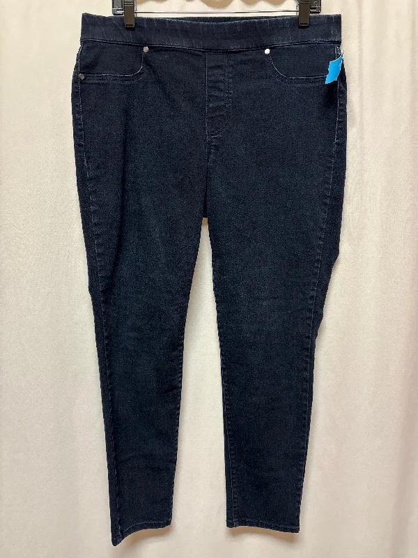 Men's Straight-Leg Jeans in Dark WashJeans Skinny By New Directions In Blue, Size: 14 Men's Straight-Leg Jeans in Dark WashJeans Skinny By New Directions In Blue, Size: 14