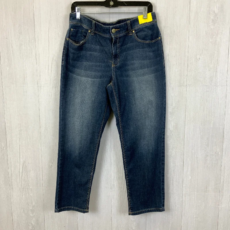 Men's Jeans in Different ColorsJeans Cropped By Chicos In Blue Denim, Size: 8