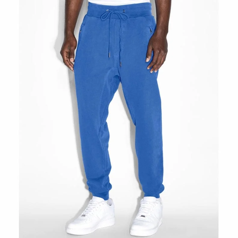 Men's Pants with Welt PocketsKsubi 4 X 4 Trak Sweatpants (Cobalt Blue) MSP23PA004