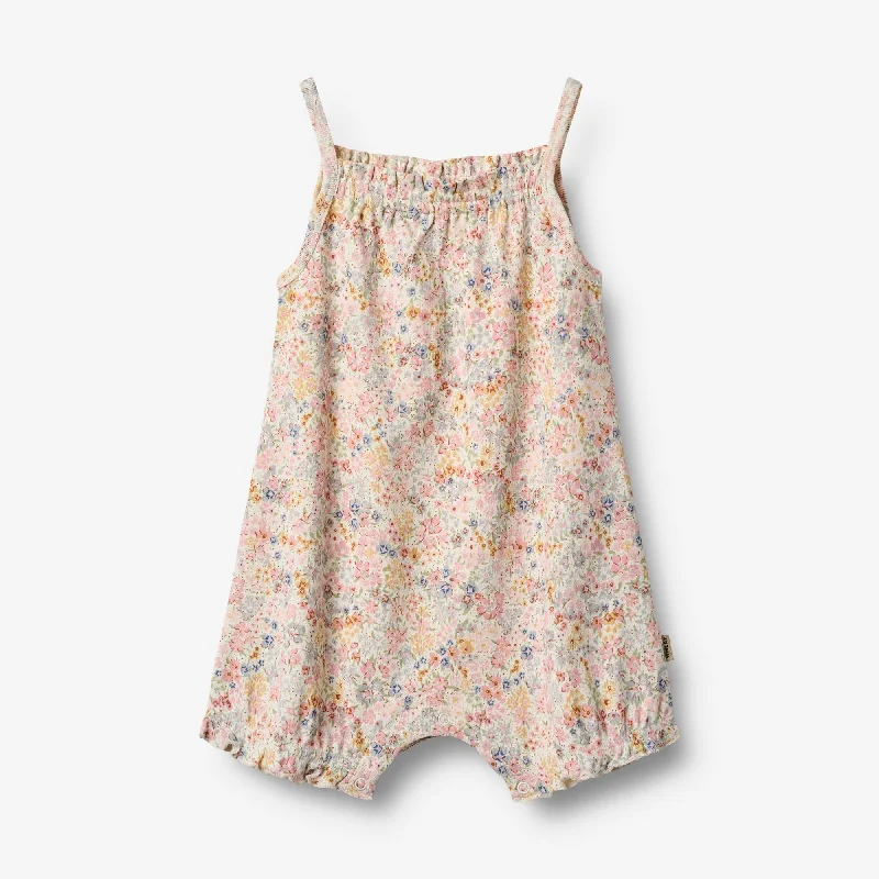 Men's Velcro-Closure Pants for ConveniencePlaysuit Senia - bright flowers