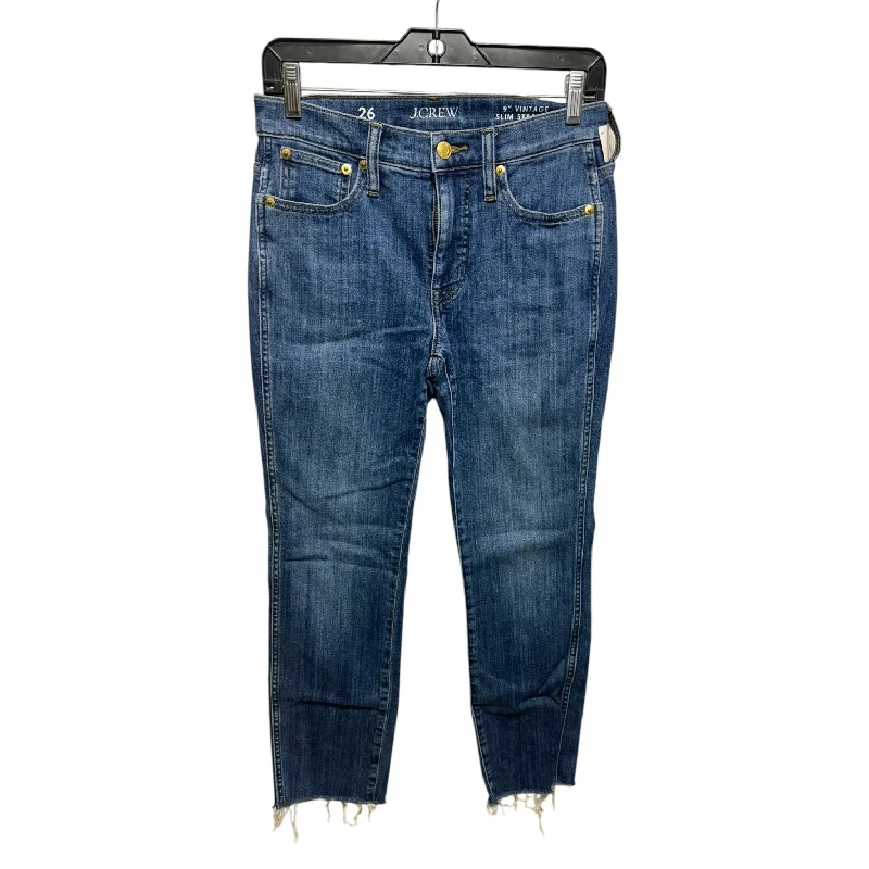 Jeans for Men with Skinny LegsJeans Straight By J. Crew In Blue Denim, Size: 2