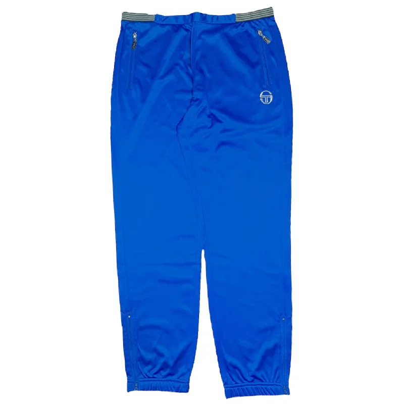 Men's Pants with Back PocketsSergio Tacchini Track Pants Deuce (Royal/White) STM037705 Men's Pants with Back PocketsSergio Tacchini Track Pants Deuce (Royal/White) STM037705