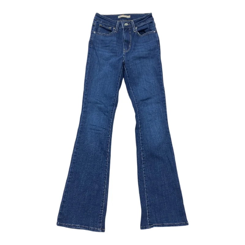Cool Men's JeansJeans Boot Cut By Levis In Blue Denim, Size: 2