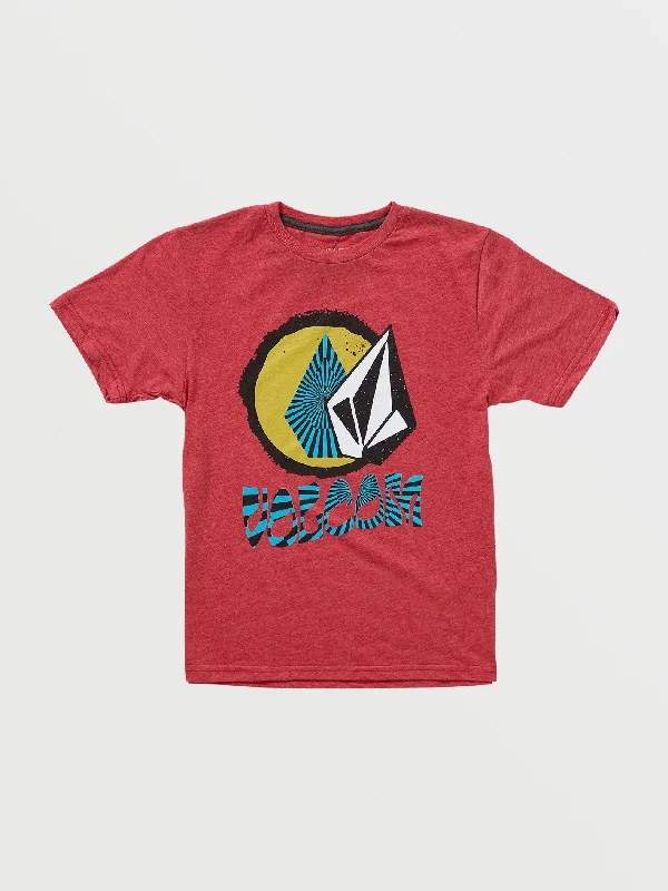 Casual Men's T-ShirtsIntrospex Short Sleeve T-Shirt - Heather Red