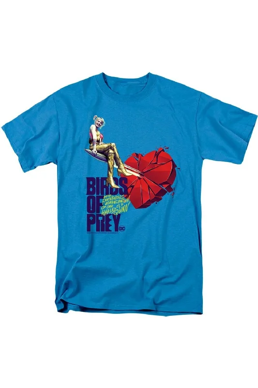 Men's Shirts with Barrel CuffsBirds Of Prey Heart Short Sleeve Adult Tee / T-Shirt