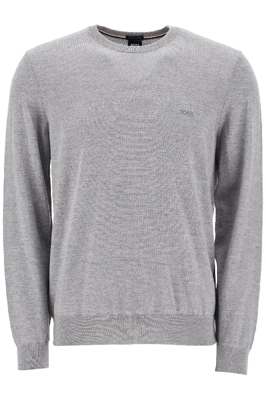 Men's Sweaters with Belt LoopsBoss Men's 'Botto' Wool Sweater