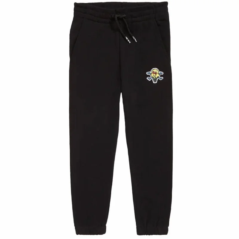 Breathable Men's Athletic ShortsKids Ice Cream Cone Pants (Black) 423-8102