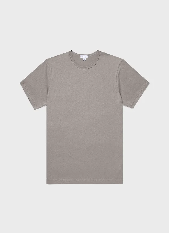 Comfortable Men's Polo ShirtsMen's Classic T-shirt in Pewter