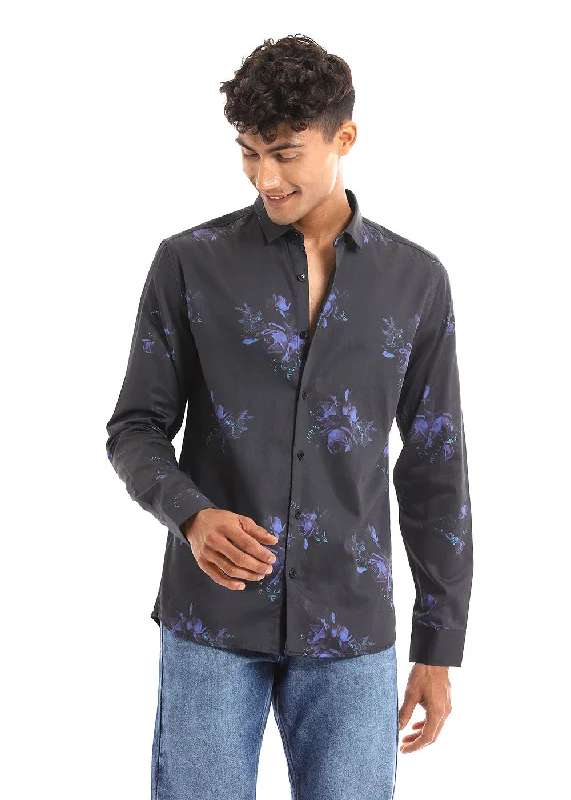 Men's Patterned Casual Shirts for Relaxed StylingLobelia Printed Shirt
