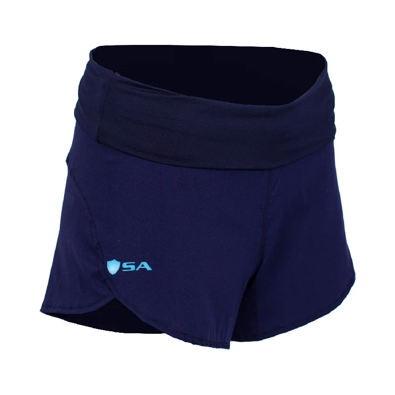 Men's Pants with Patchwork PatternsActive Short | Navy