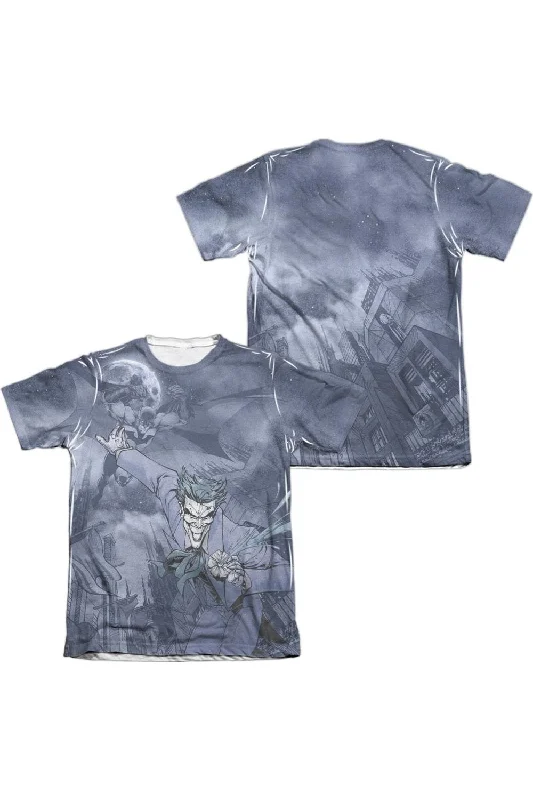 Men's Shirts with Plaid PatternsBatman Catch The Joker (Front/Back Print) Adult 65/35 Poly/Cotton Short Sleeve Tee / T-Shirt Men's Shirts with Plaid PatternsBatman Catch The Joker (Front/Back Print) Adult 65/35 Poly/Cotton Short Sleeve Tee / T-Shirt