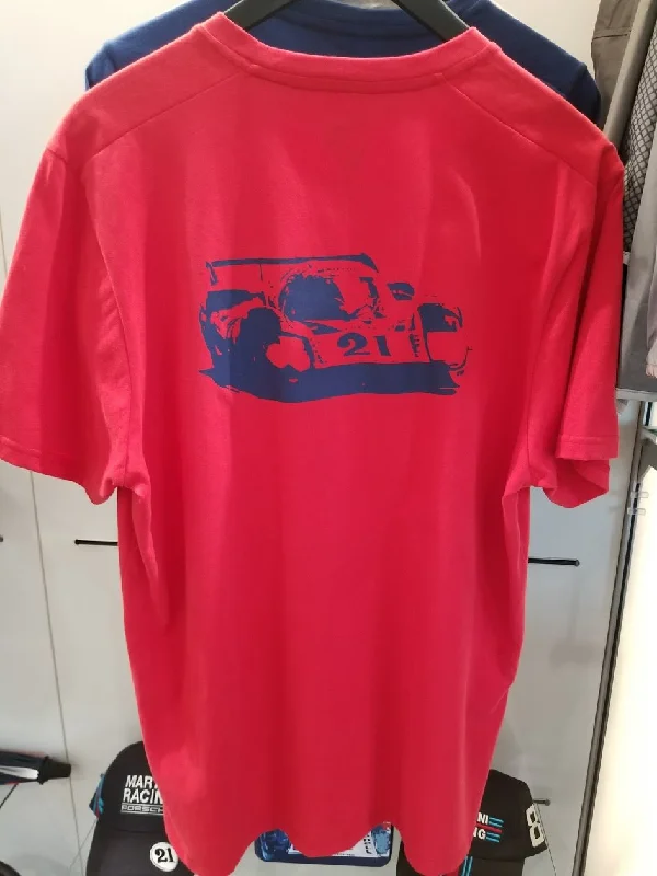 Men's Shirts with Moisture-Wicking FabricPorsche Collector's T-shirt - Martini Racing (Red)