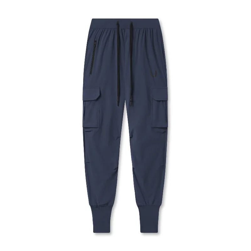 Men's Pants with Cargo Pockets0825. Tetra-Lite® Cargo High Rib Jogger - Navy
