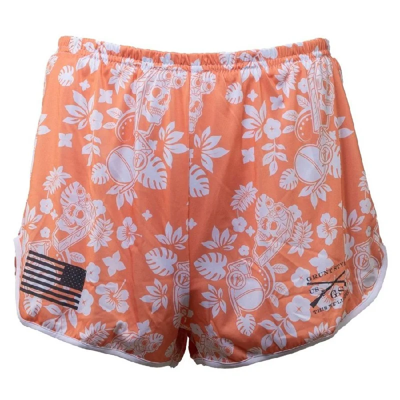 Men's Zippered Pants for SecurityRanger Panties - Tropical Death  Apricot Crush