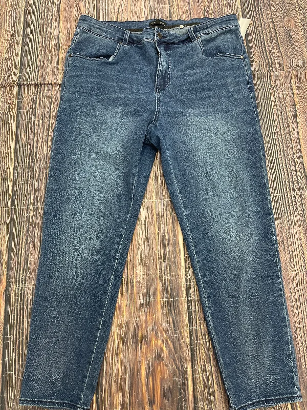 Jeans for Men with a Curvy BodyJeans Boot Cut By Clothes Mentor In Blue Denim, Size: 14