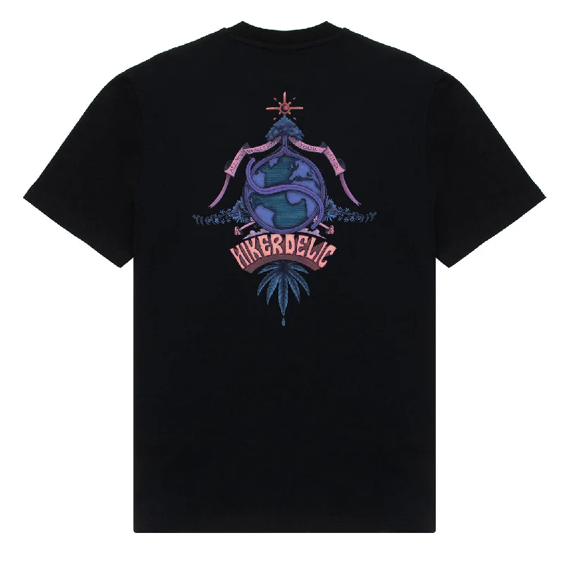 Men's Shirts with Tab CollarsHikerdelic Kalpana SS T-Shirt Black