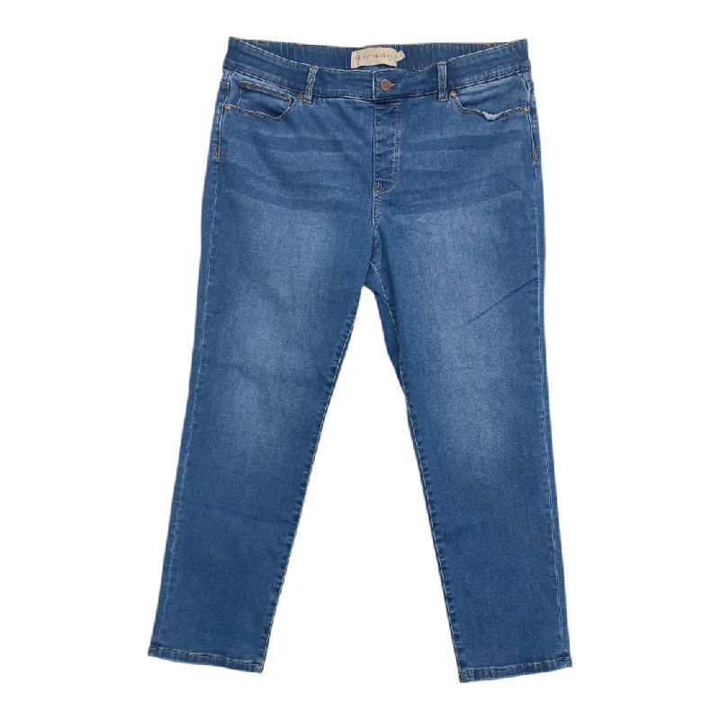 Inexpensive Rip and Tear Men's JeansJeans Skinny By Soft Surroundings In Blue Denim, Size:Xlp Inexpensive Rip and Tear Men's JeansJeans Skinny By Soft Surroundings In Blue Denim, Size:Xlp