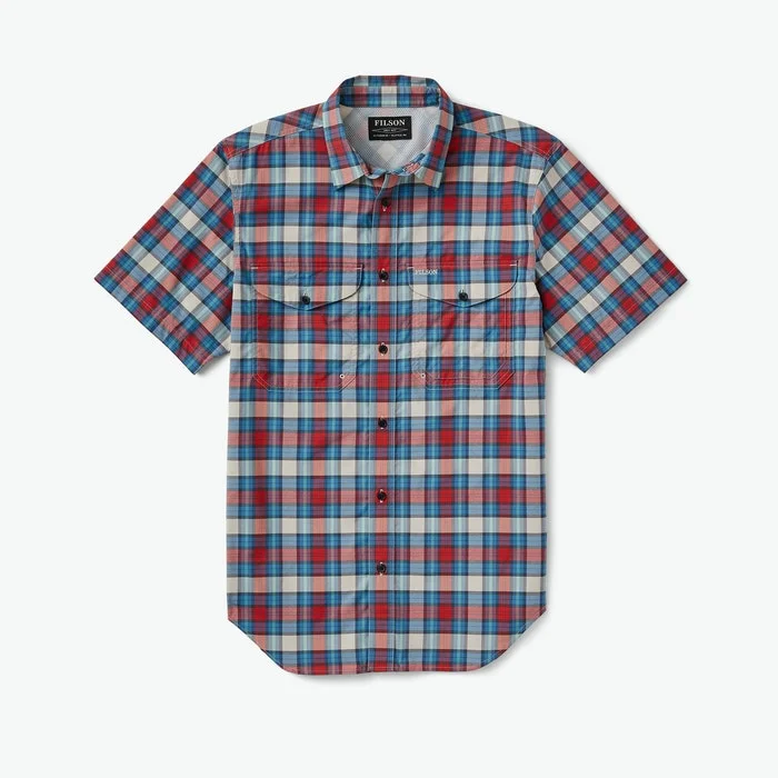 Men's Vintage T-Shirts for a Retro VibeTwin Lakes Short Sleeve Sport Shirt (Blue + Red Plaid) Men's Vintage T-Shirts for a Retro VibeTwin Lakes Short Sleeve Sport Shirt (Blue + Red Plaid)