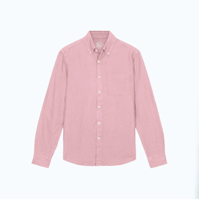 Men's Cufflink-Ready Shirts for Formal EventsPlaya Shirt (Watermelon)
