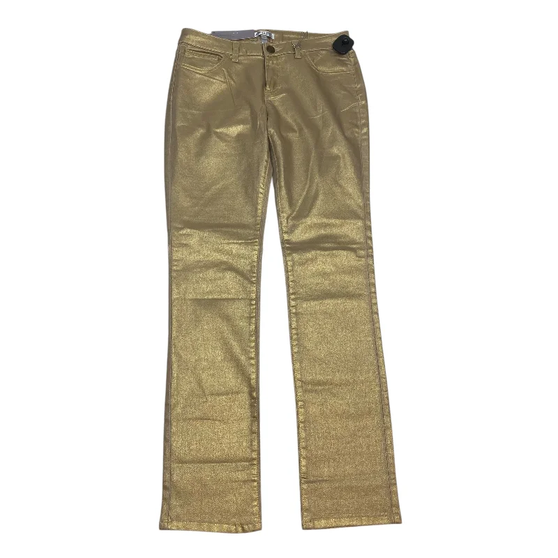 Flexible Stretch Men's JeansJeans Straight By Jennifer Lopez In Gold, Size: 8l