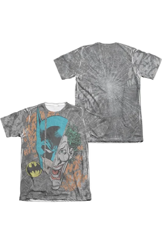 Men's Shirts with Graphic SleevesDC Comics Broken Visage (Front/Back Print) Adult 65/35 Poly/Cotton Short Sleeve Tee / T-Shirt Men's Shirts with Graphic SleevesDC Comics Broken Visage (Front/Back Print) Adult 65/35 Poly/Cotton Short Sleeve Tee / T-Shirt