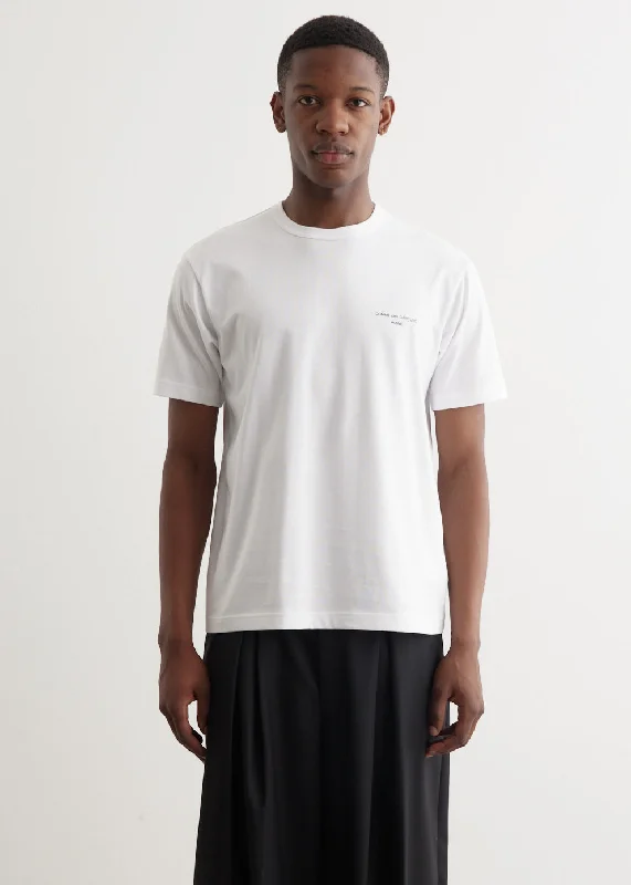Stylish Men's HenleysCotton Jersey Logo T-Shirt