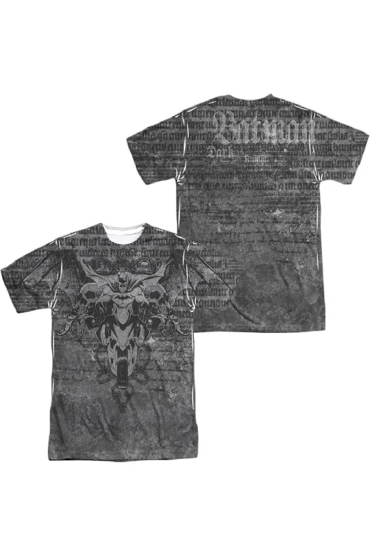 Men's Shirts with Adjustable CuffsBatman Ride Free (Front/Back Print) Short Sleeve Adult Poly Crew Tee / T-Shirt Men's Shirts with Adjustable CuffsBatman Ride Free (Front/Back Print) Short Sleeve Adult Poly Crew Tee / T-Shirt